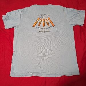 Tommy Bahama Men's Large T-Shirt Cigars Blue